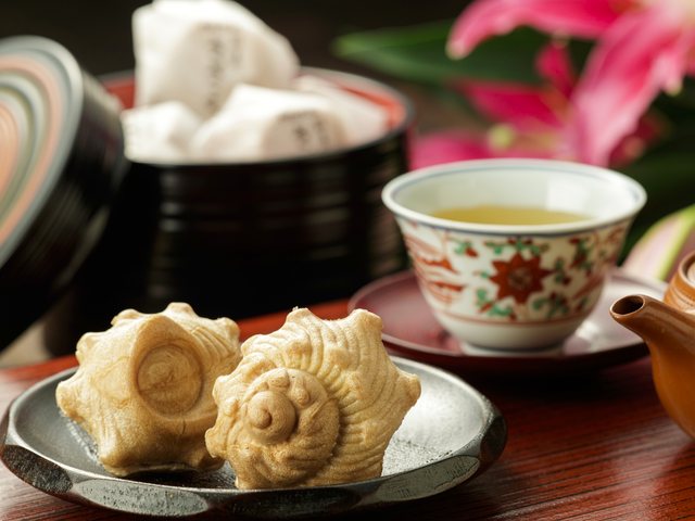 志賀町優良特産品_サザエ最中